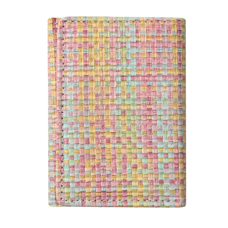 Textured Weave Wallet — product view 2