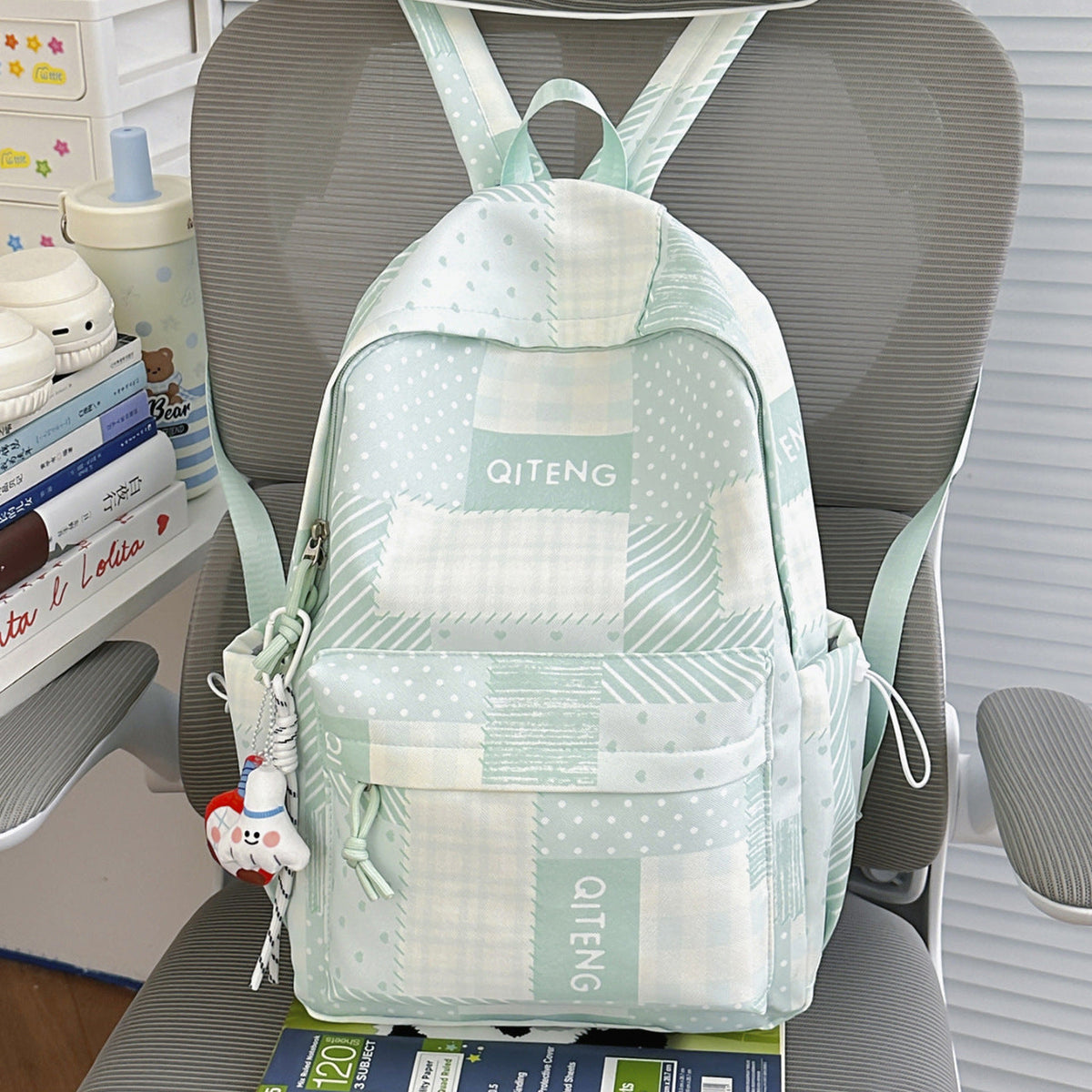 Patterned Casual Backpack — product view 4