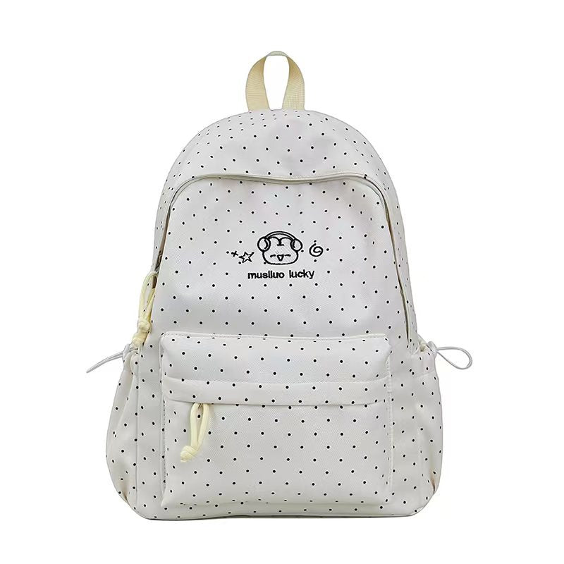 Polka Dot Design Backpack LoungeYard — product view 1