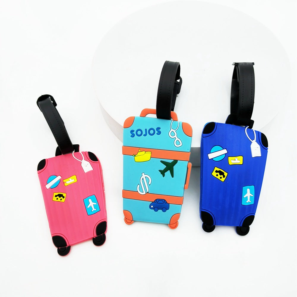 Travel-Themed Luggage Identifier LoungeYard — product view 4