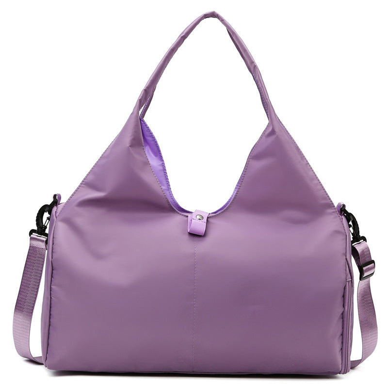 Sporty Weekend Bag With Ergonomic Carrying Handle And Versatile Compartment Setup LoungeYard — product view 6