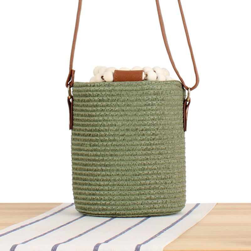 Handbag Made of Woven Natural Material LoungeYard — product view 7