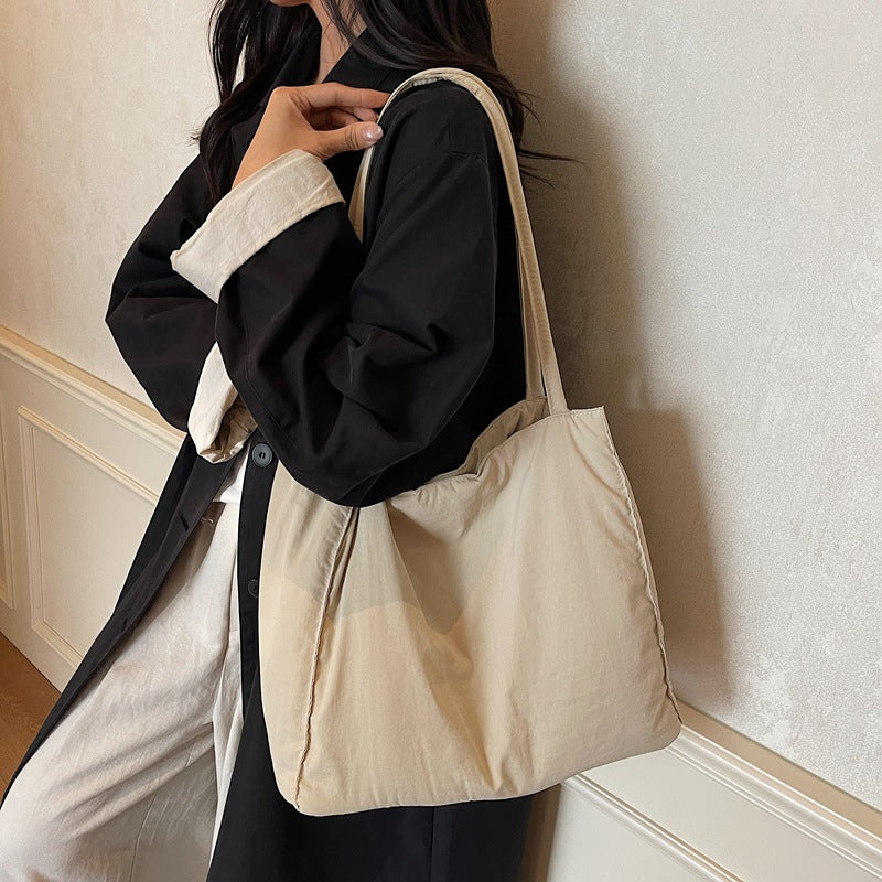 Casual Quilted Shoulder Tote — product view 2