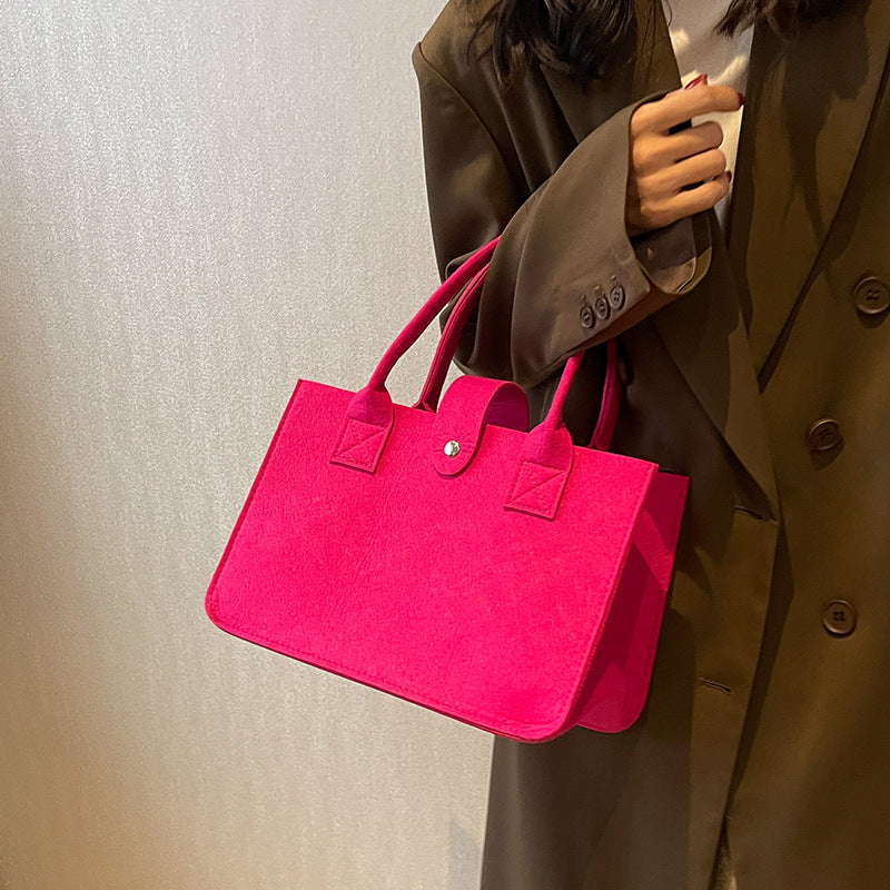 Eco-Friendly Felt Tote Bag — product view 2
