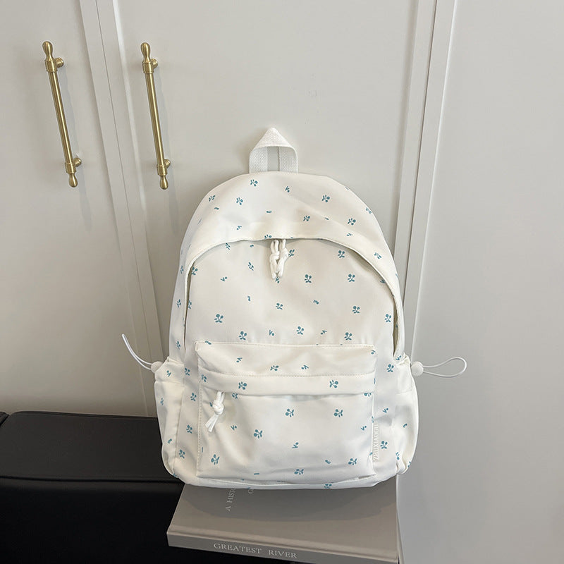 Floral-Patterned Casual Backpack — product view 5