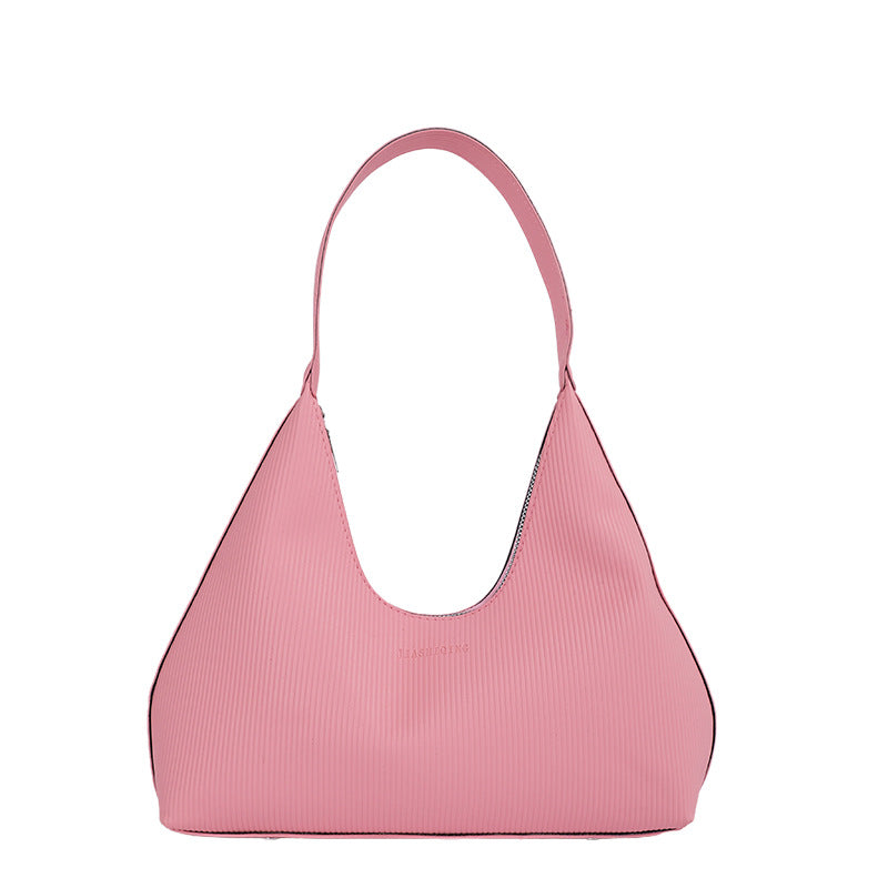 WoTextured Hobo Shoulder Bag LoungeYard — product view 7