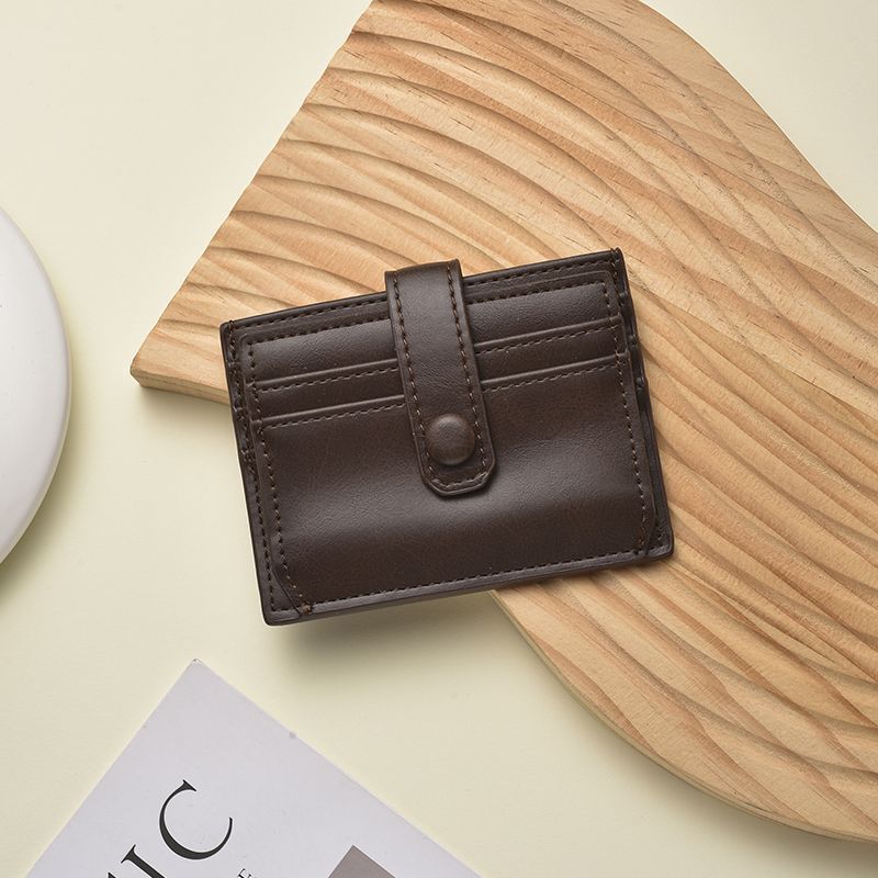 Minimalist Leather Card Holder LoungeYard — product view 5