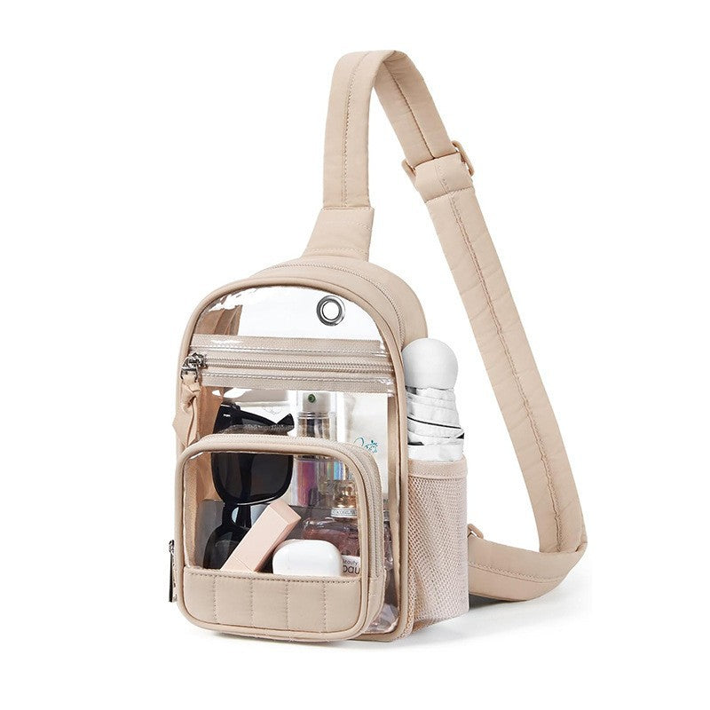 Multifunctional Transparent Sling Bag LoungeYard — product view 5