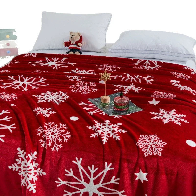 Christmas Double Sided Snowman Gingerbread Throw — product view 5