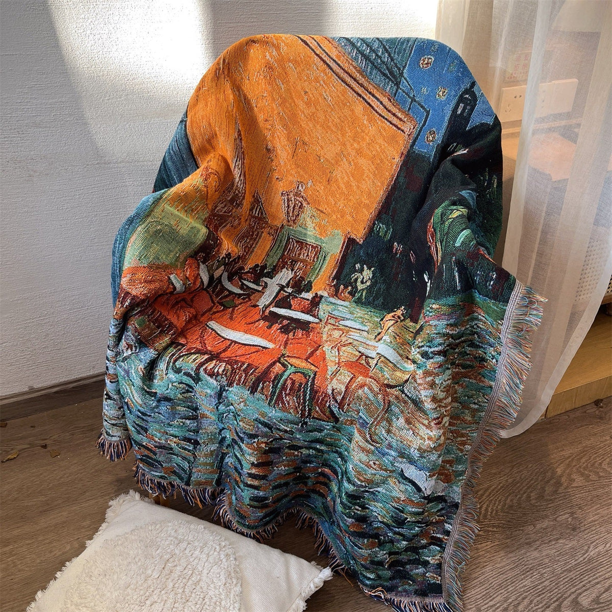 Artistic Tapestry Throw Blanket — product view 3