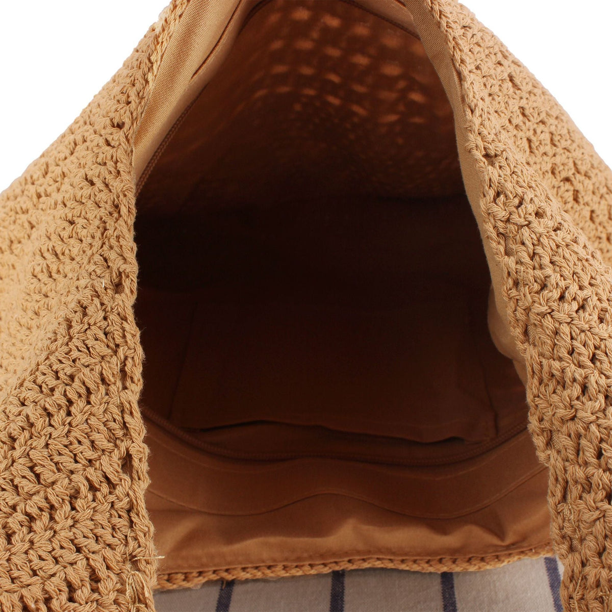 Macrame Shoulder Bag with High Wearing Comfort LoungeYard — product view 3