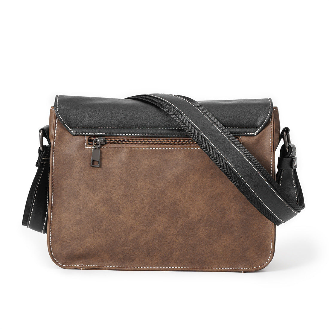 Robust shoulder bag with multiple external pockets LoungeYard — product view 3