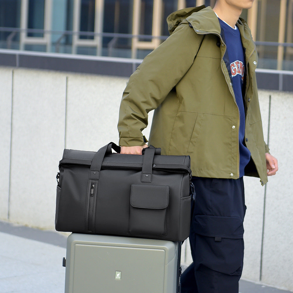 Waterproof Weekender Travel Duffle Bag LoungeYard — product view 3