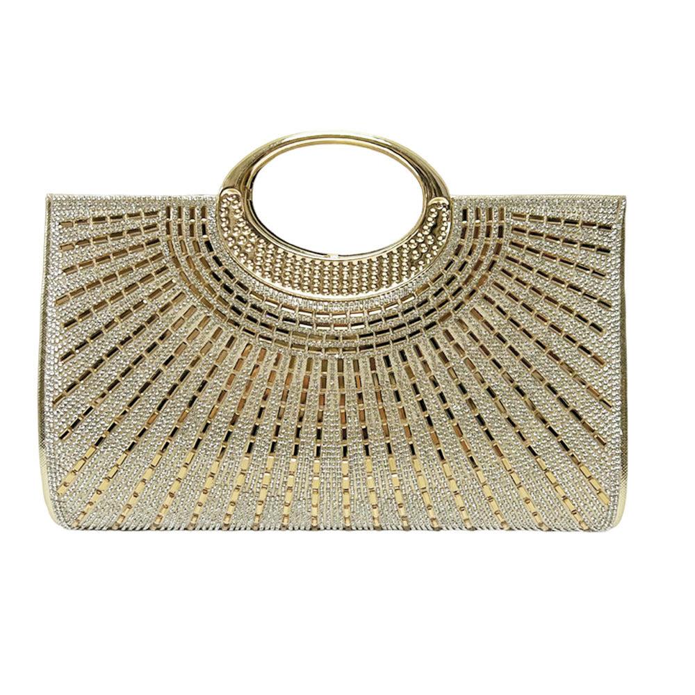 Statement Metallic Evening Clutch — product view 5