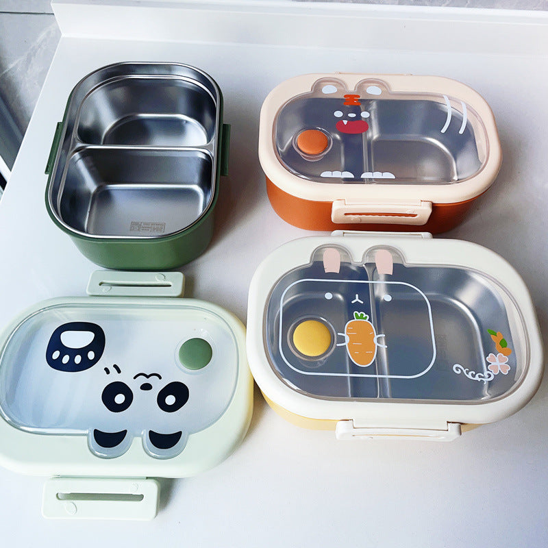 Fun-Themed Multi-Compartment Bento Lunch Box — product view 2