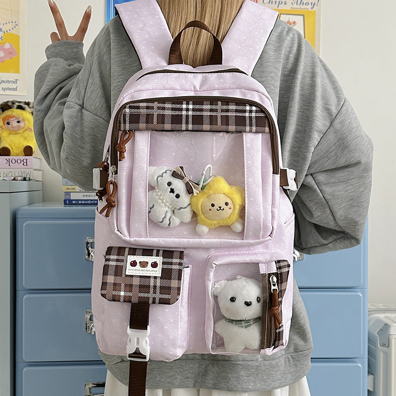 Multi-Functional Quilted Backpack LoungeYard — product view 4