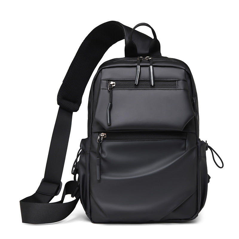 Multi-Pocket Tactical Crossbody Backpack LoungeYard — product view 2