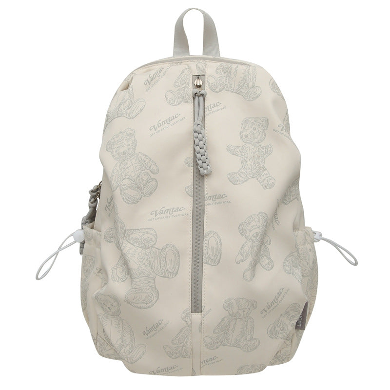 Bear-Themed Lightweight Backpack LoungeYard — product view 1