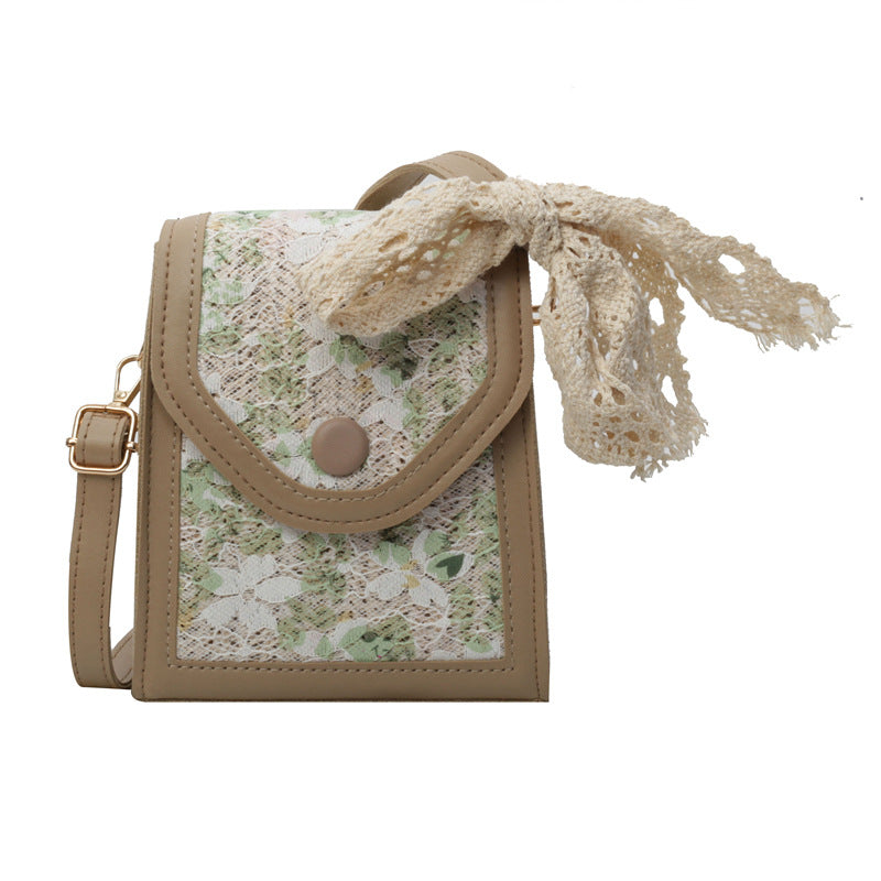 Floral Patterned Crossbody Handbag — product view 5