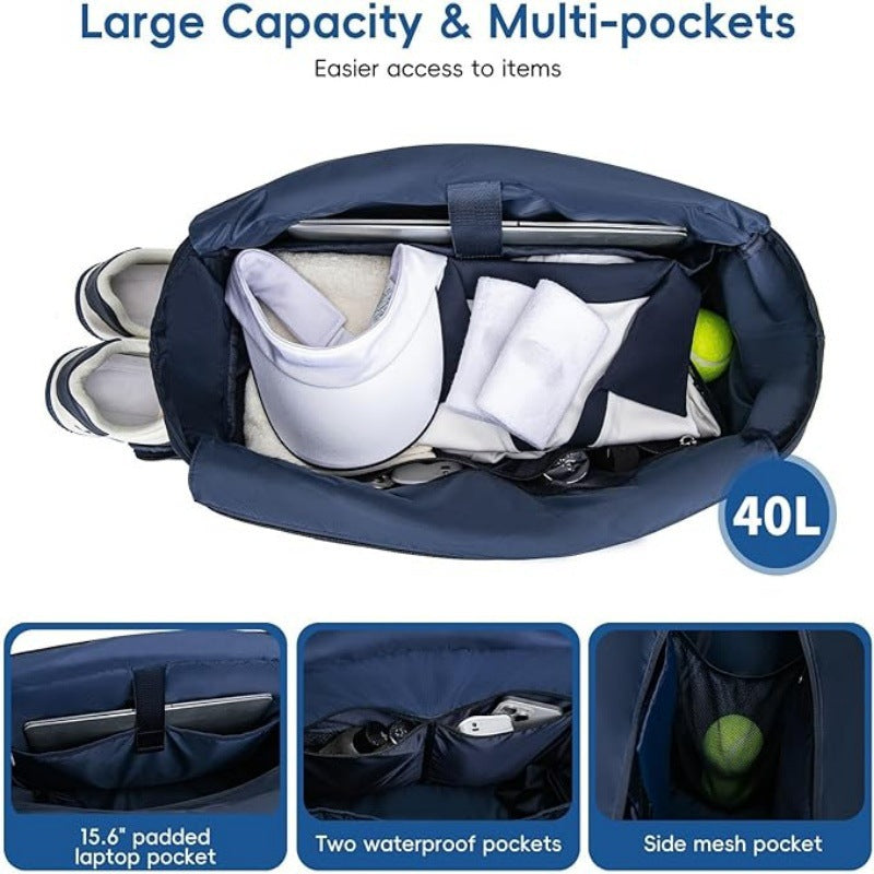 Stylish Quilted Sports Tote LoungeYard — product view 4