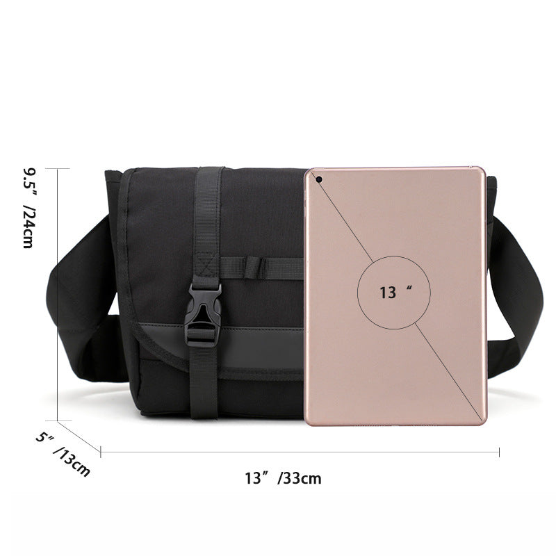 Rugged Outdoor Crossbody Messenger Bag LoungeYard — product view 3