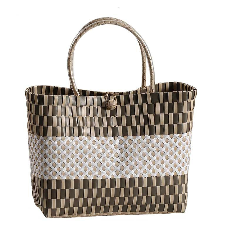 Stylish Woven Beach Tote LoungeYard — product view 2
