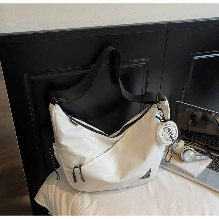Multi-Pocket Functional Hobo Bag LoungeYard — product view 7