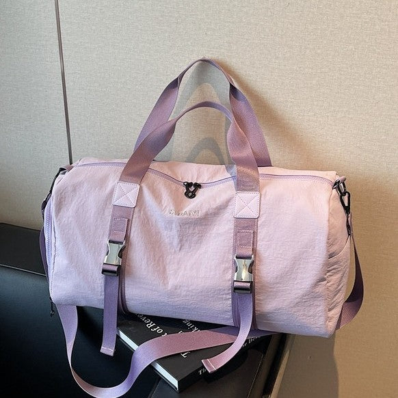 Sporty Duffel Bag with Adjustable Shoulder Strap and Ergonomic Handles LoungeYard — product view 2