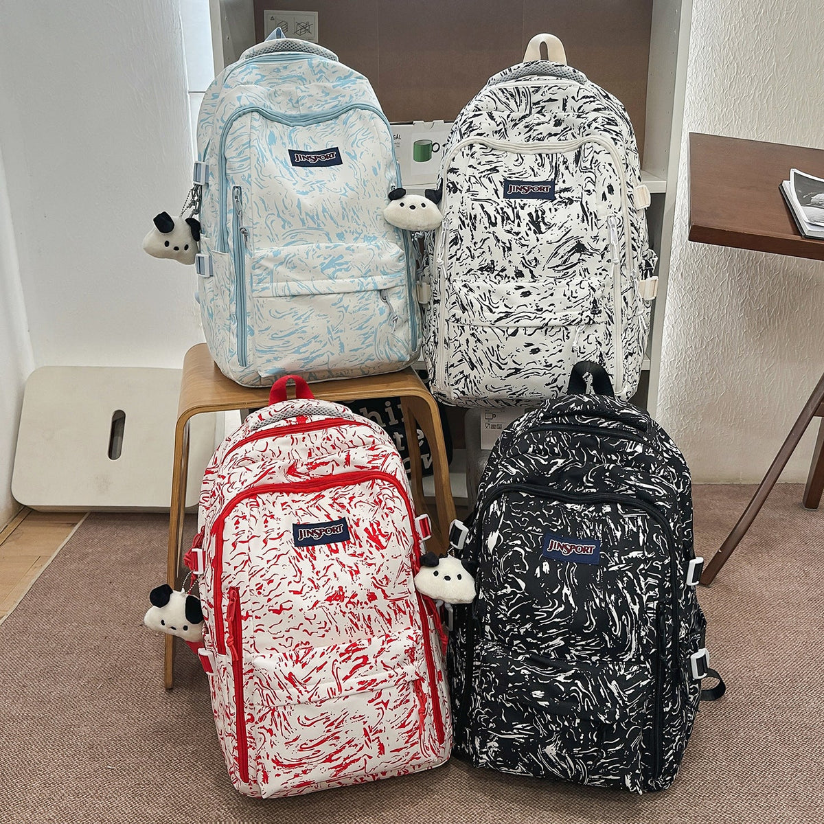 Durable Multi-Pocket Backpack LoungeYard 1791205547 — product view 4