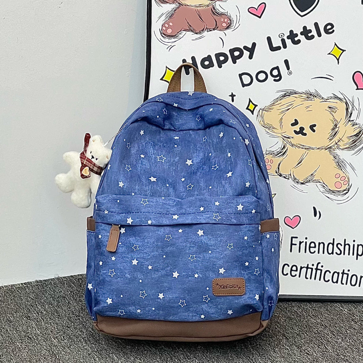 Casual Star Pattern Backpack — product view 3