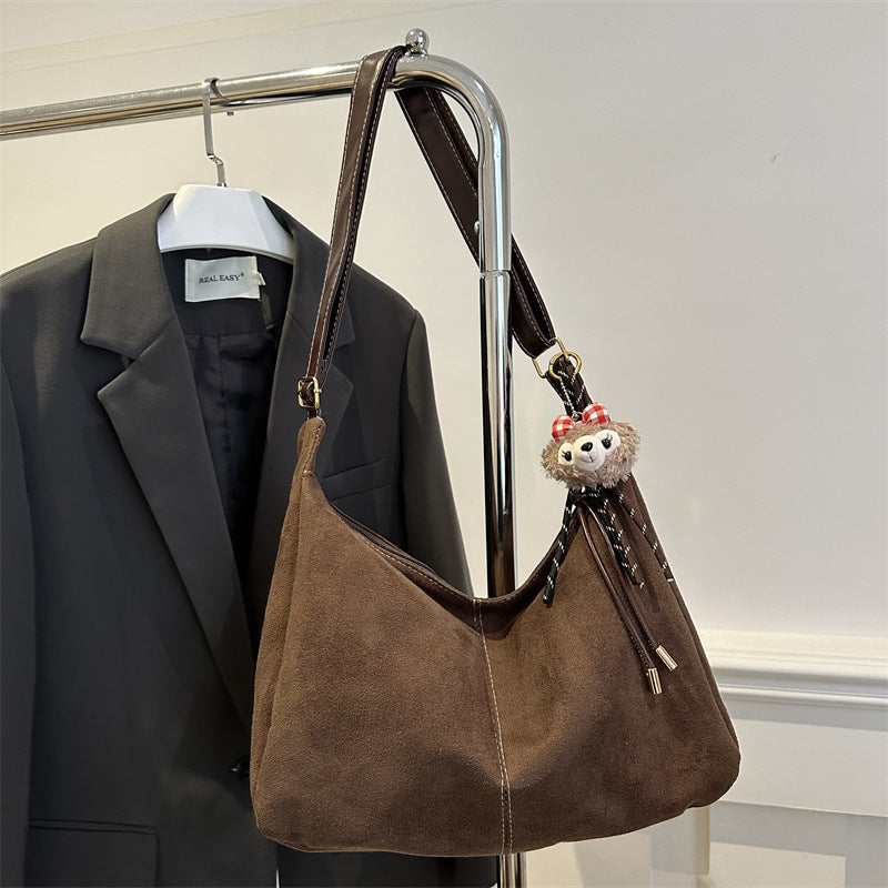 Soft Suede Hobo Handbag LoungeYard — product view 6
