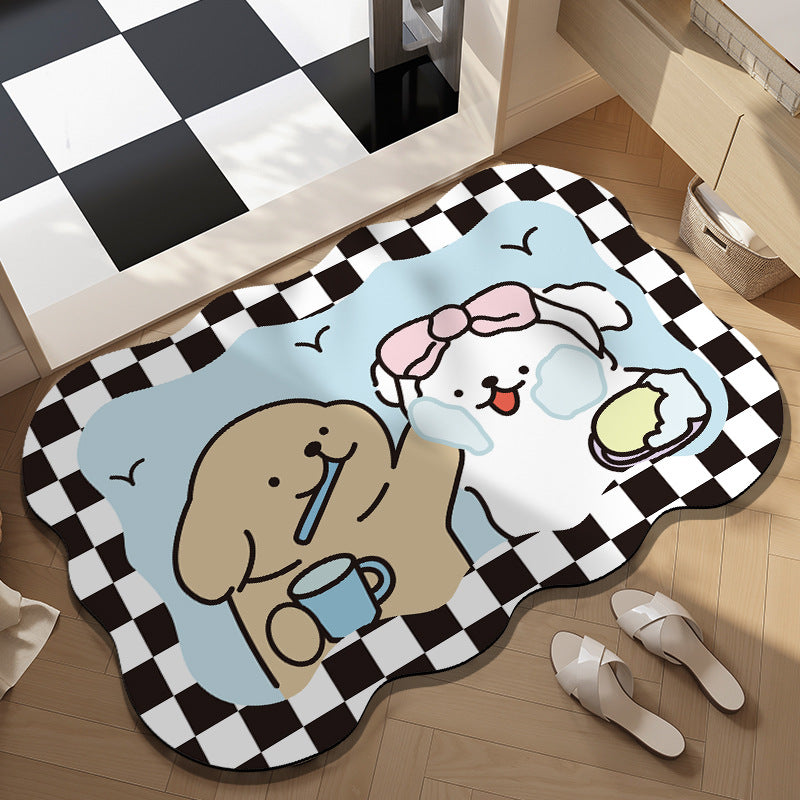 Cartoon-Themed Bath Mat — product view 5