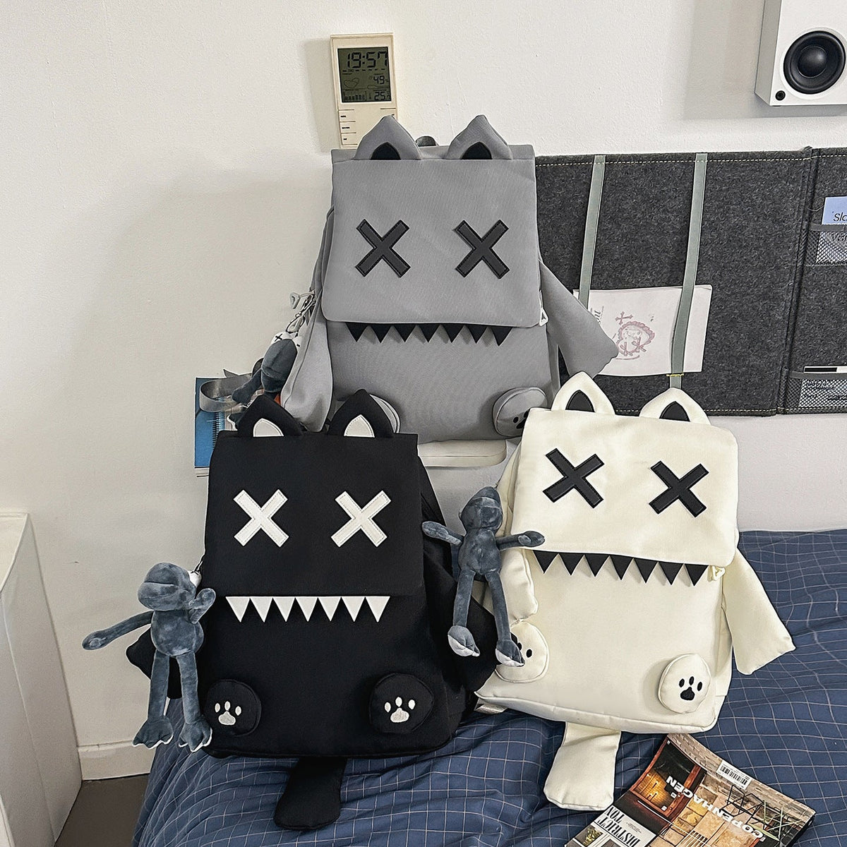 Fun Monster-Themed Backpack LoungeYard — product view 4