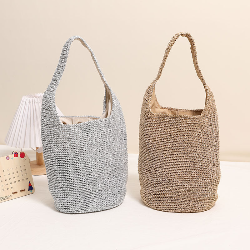 Handmade Macrame Tote Bag LoungeYard — product view 1