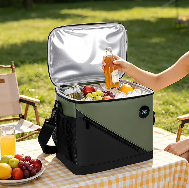 Insulated Cooler Bag with Digital Temperature Indicator LoungeYard — product view 2