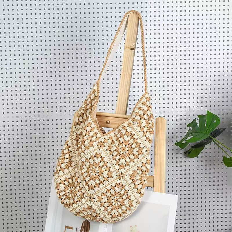 Handmade Crochet Shopper Bag LoungeYard — product view 7