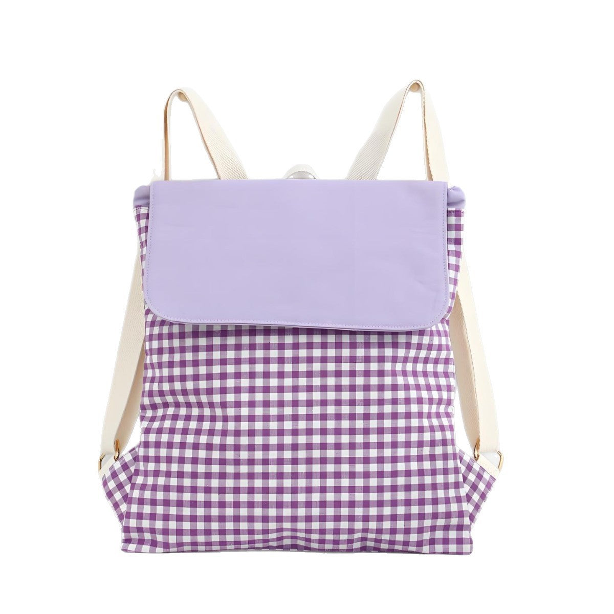 Checked pattern backpack LoungeYard — product view 5