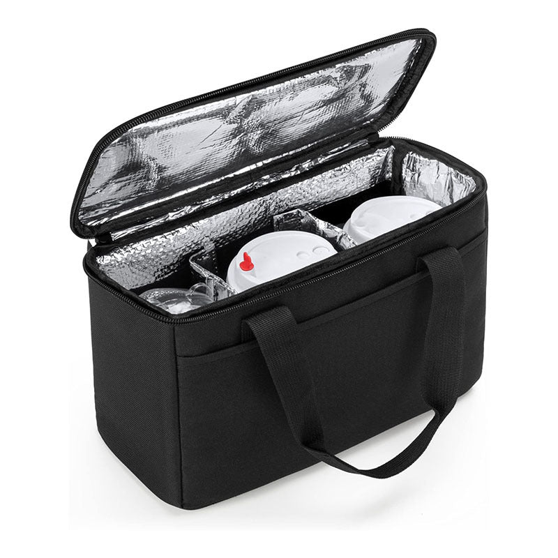 Women's cooler bag with insulated compartments and practical carrying handle LoungeYard — product view 6