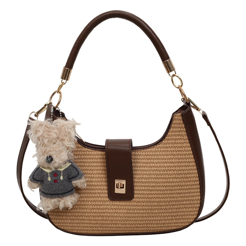 Woven Shoulder Bag — product view 5