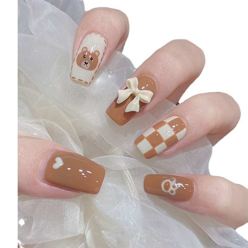 Playful Bear-Themed Nail Art — product view 2