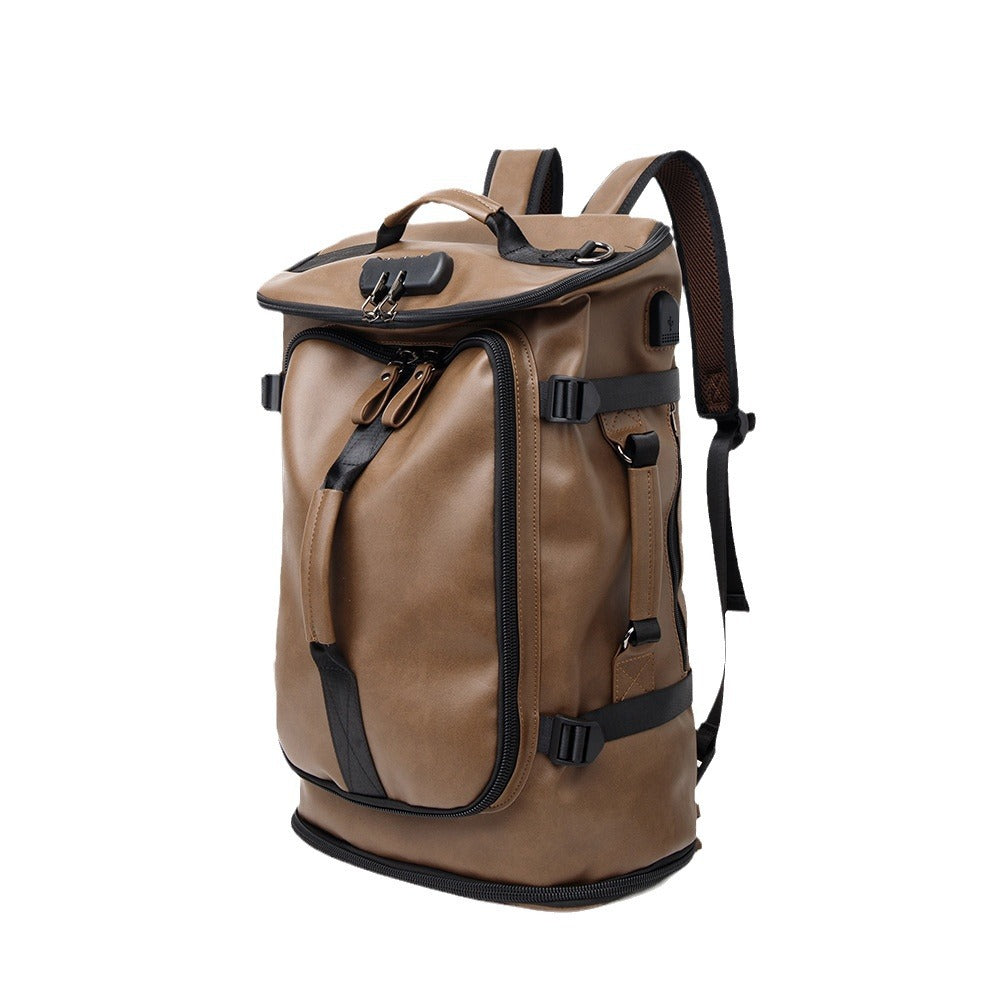 Durable multifunctional backpack with weather protection LoungeYard — product view 5