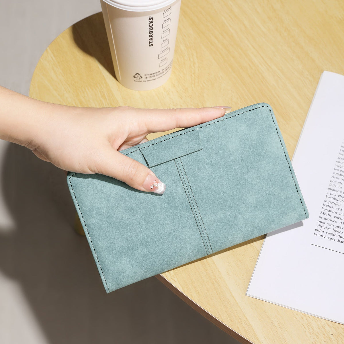 Elegant Travel Wallet — product view 1
