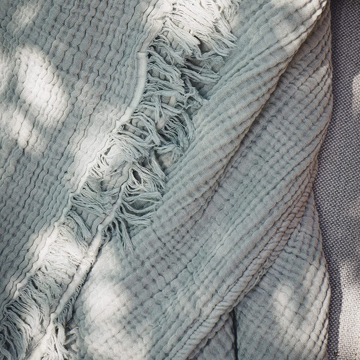 Luxurious Cotton Throw Blanket LoungeYard — product view 3