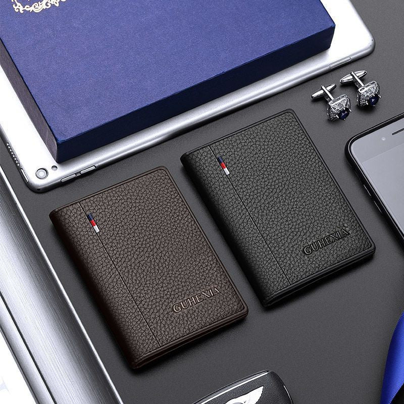 RFID-Blocking Leather Card Holder — product view 1