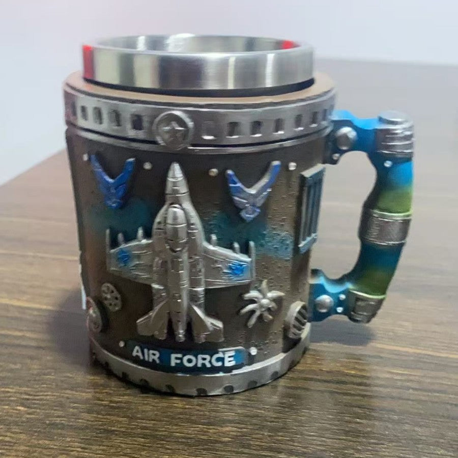 Military-Themed 3D Mug Bowlift — product view 7