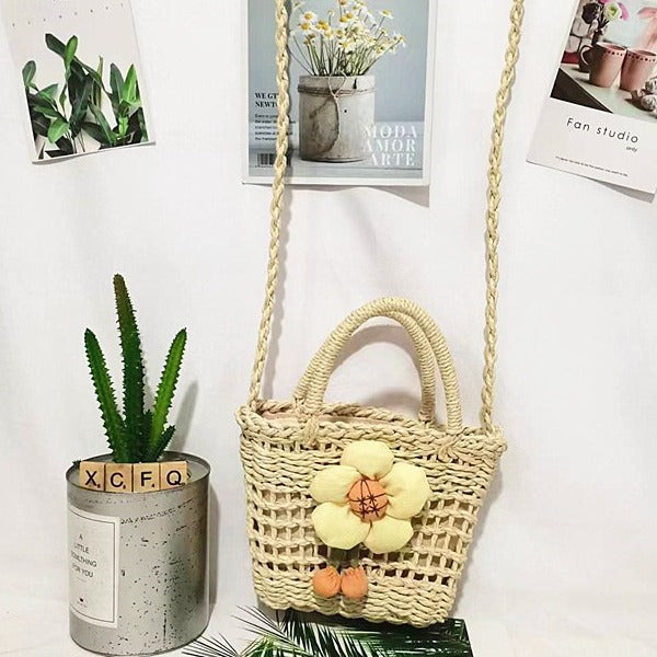Handmade flower bag LoungeYard — product view 1