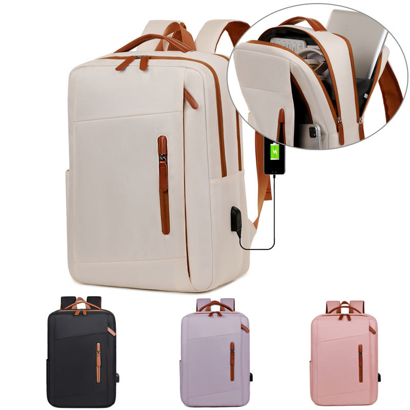 Modern Minimalist Laptop Backpack LoungeYard — product view 1