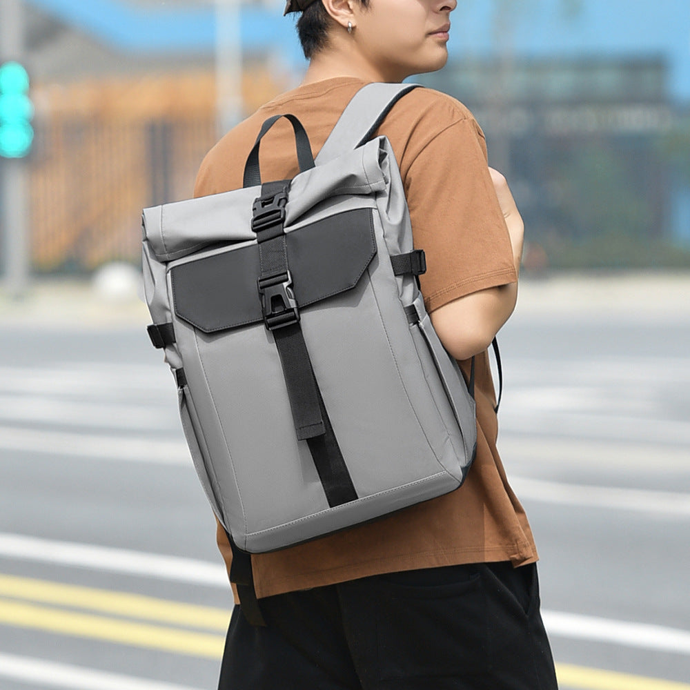 Roll Top Waterproof Rucksack LoungeYard — product view 3