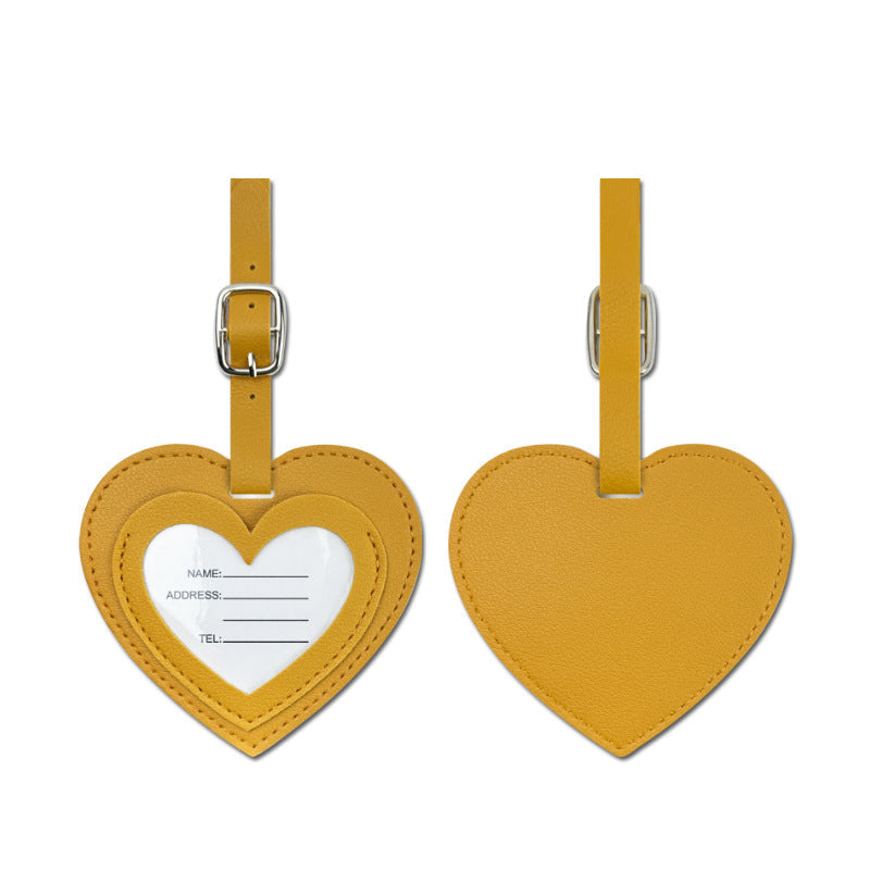 Heart-Shaped Luggage Tag LoungeYard — product view 7