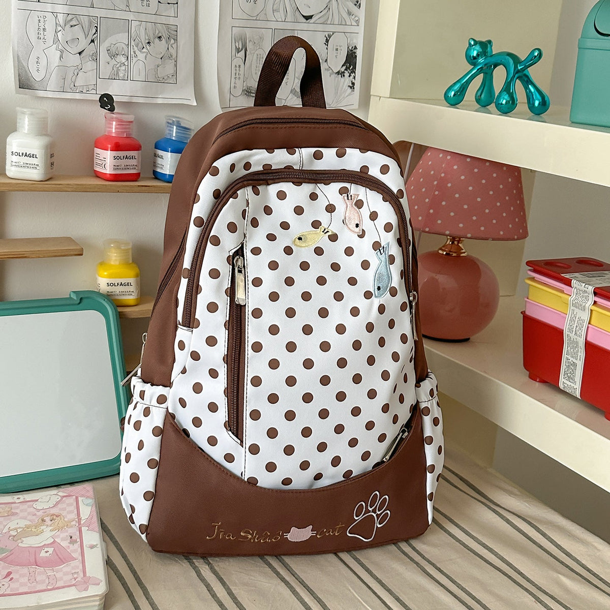 Playful Animal-Themed School Backpack LoungeYard — product view 6